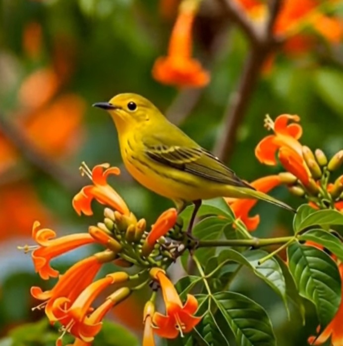 AnimalBirdFish/Bird_GuBu_trumpetvine.jpg